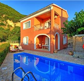 3 bedroom villa with pool & sea & mountain views, Episkepsi, sleeps 7